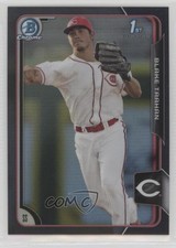 2015 Bowman Draft Chrome Asia Exclusive Black Refractor Blake Trahan #43 y8h