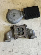 1970 1971 Datsun 240Z Car Tech 4 Barrel Intake & Air Cleaner