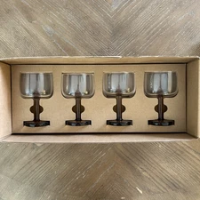 Our Place Set Of 4 Coupes 12.5 Oz Glasses 