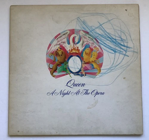 QUEEN A Night At The Opera LP 1975 1st Embossed Gatefold Blair's Cut EMI EMTC103