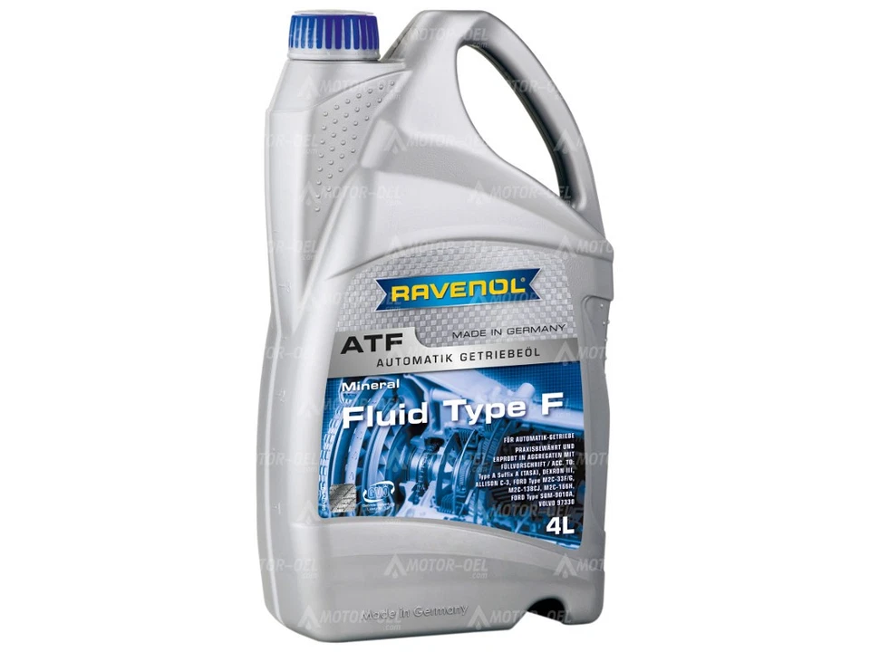 4 Liter RAVENOL ATF Fluid Type F Automatikgetriebeöl Made in Germany