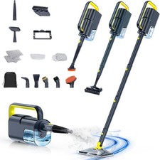 Steam Mop with Detachable Handheld Steam Clea...