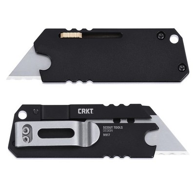 CRKT C.U.T. Compact Utility Tool mit SK-5 Klinge mit schwarzen Titan-Griff