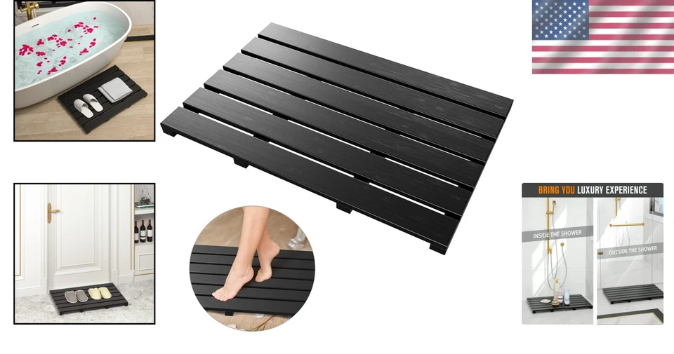 防污竹垫-时尚防滑浴垫室内外使用 — 第 2/4 张图片