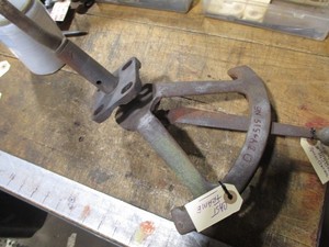 FORD 9N CAST IRON, 3 POINT LIFT QUADRANT ASSEMBLY #9N515-A2, USED ORIGINAL 1939
