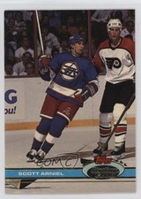 1991-92 Topps Stadium Club Scott Arniel #30 0y3