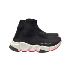 Balenciaga Speed Trainer White Pink Sneakers EU 38 US 8 Women's Pre-Owned