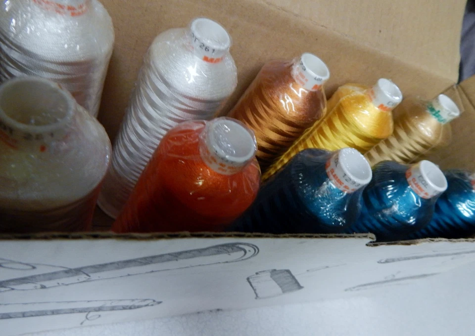 Madeira Machine Embroidery Thread - Rayon- Mixed Colors - New - Image 3 of 3