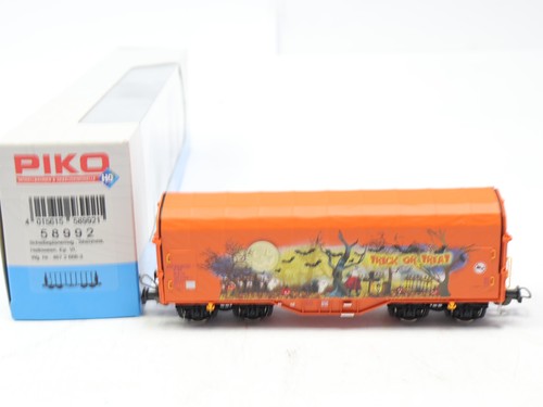 E2853 Piko H0 58992 Güterwagen Schiebeplanenwagen "Halloween" 467 2 666-3 / NEM | Condition: Gebraucht
