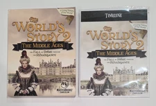 Master Books WORLD HISTORY 2 (Fall Rome to Ren) Textbook & Timeline Grades 6-8