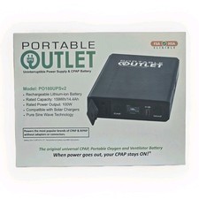 Portable Outlet PO160UPSv2 159W 110-240V UPS CPAP Battery 14.4aH Li-ON
