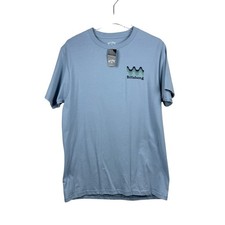 Billabong Blue Lightweight Double Sided T-Shirt Men's Size M NWT MSRP $29.95
