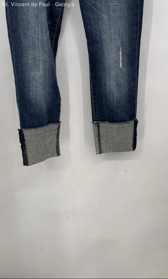 Capris Kut From the Kloth lavado medio puños Cameron pierna recta para mujer 4 boho Foto 2 de 4