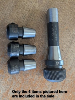 Intelitek Prolight Light Machines R8 Quick Change system with 3 holders