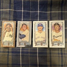 2023 Topps Allen & Ginter Baseball Card Lot (4) Chisholm Kaline Berrios Niekro