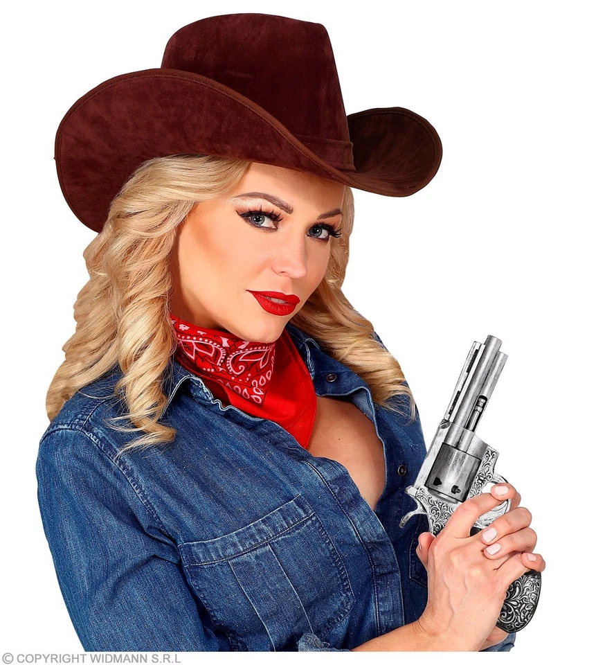 Autentico revolver in lattice espanso 25 cm - Immagine 2 di 3