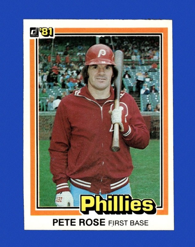 1981 Donruss Set-Break #131 Pete Rose NM-MT OR BETTER *GMCARDS*