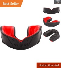 Custom Fit Challenger Mouthguard Red/Black - Durable & Shock-Absorbing