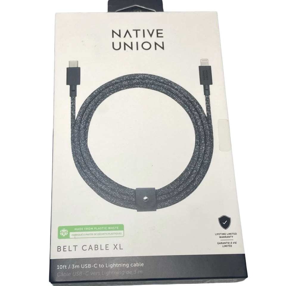 iPhone Charger Cable 10ft USB-C to Lightning MFi-Certified Fast Charging Belt XL - Image 4 of 4
