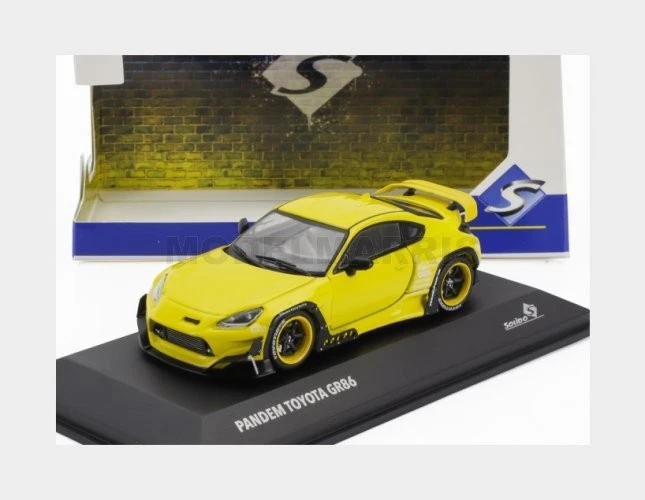 SOLID 4315101 TOYOTA GR86 ROCKET BUNNY COUPE 2022 - GELB 1/43 - Bild 1 von 2