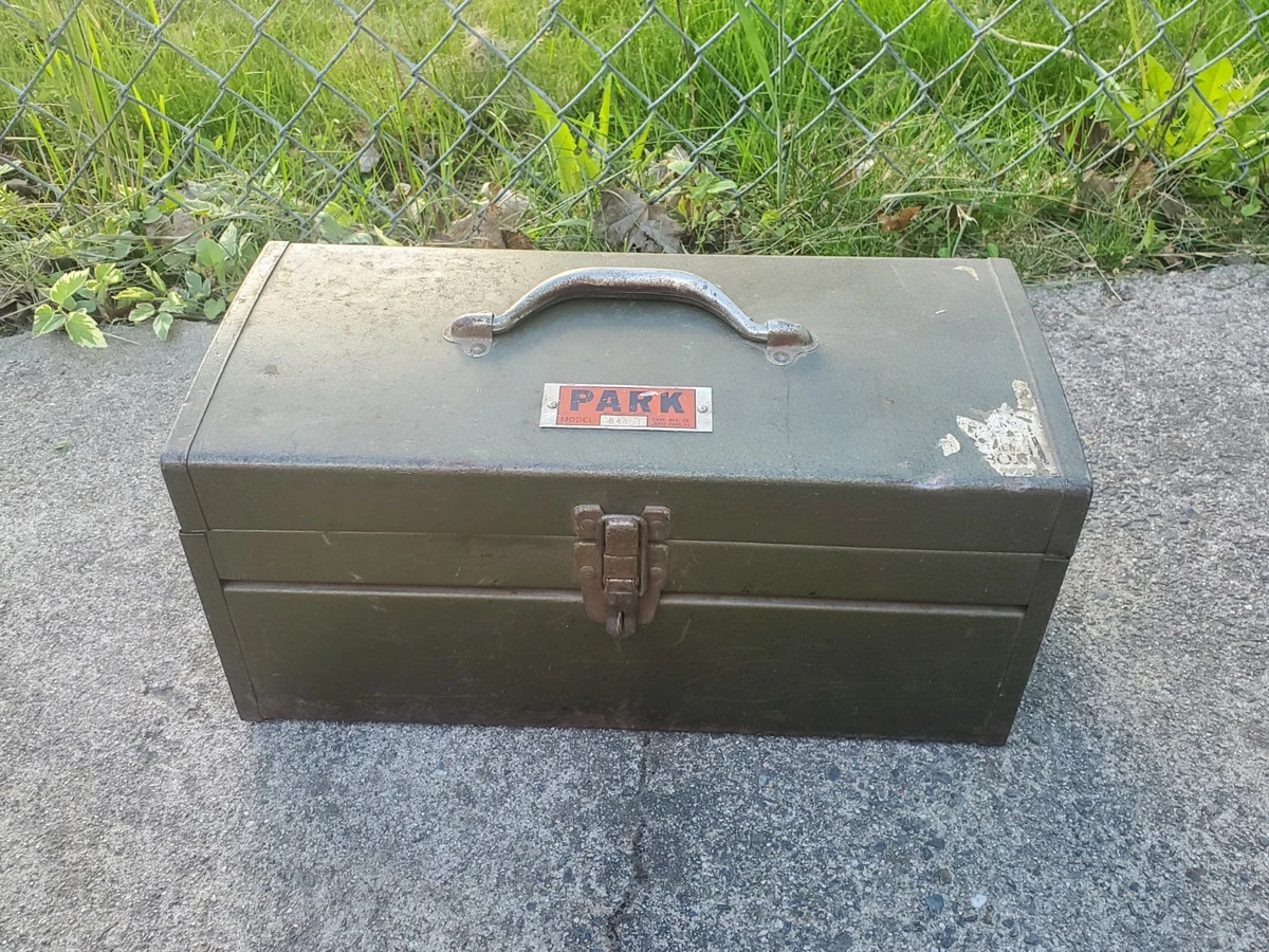 Vintage Park Tool Box Indiana Collectible Tool Boxes & Chests for