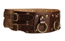 Medieval Wide Corset Belt Men Knight Warrior Viking Pirate Cosplay Costume Props