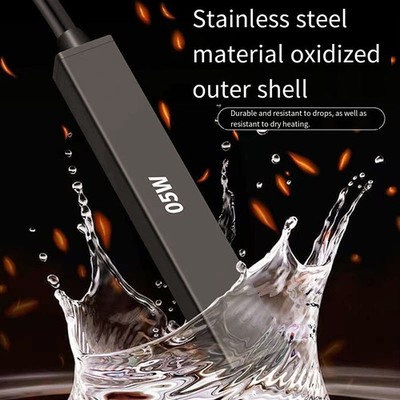 USB Fish Tank Heating Rod Stainless Steel Efficient Safe Temperature Regulator