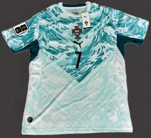 2026 Portugal World Cup Jersey #7: Cristiano Ronaldo's National Team Away Jersey