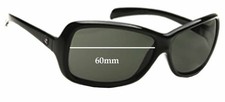 SFx Replacement Sunglass Lenses fits Von Zipper Glue - 60mm Wide