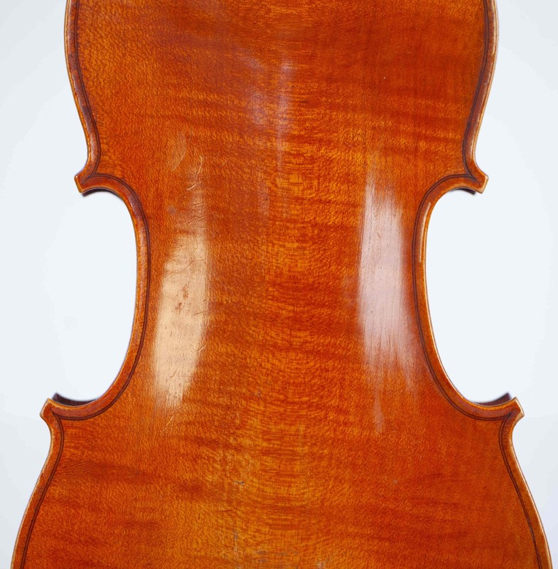 old italian violin labeled G. Rocca 1847 geige violine violino viool viola 4/4