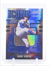 SANDY KOUFAX 2021 ABSOLUTE ICONS BLUE SPECTRUM LOS ANGELES /149 Q0933