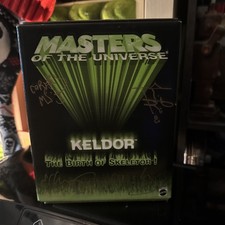 Masters of the Universe 200x SDCC Exclusive Keldor  Figure Signed The 4 Horsemen