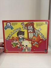 Kitty Kat Telling Time Bingo Game Playful Way to Learn to Tell Time 1988 Rare