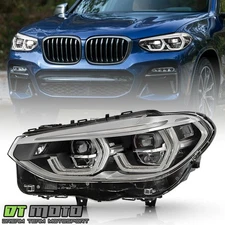For 2019-2021 BMW X3 X4 Full LED w/ Adaptive Headlight Headlamp Driver Side