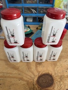 6 McKee Tipp City STICK POT Paprika Nut Meg Cloves Ginger Cinnamon All Spice