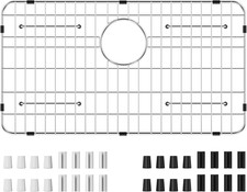 Kitchen Sink Grid and Sink Protectors, Stainless Steel Sink Grids for Bottom of
