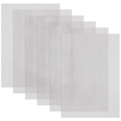 304 Stainless Steel Wire Mesh Screen, 6 Pack 11.8 x 8.2 inch Metal Mesh Scree...
