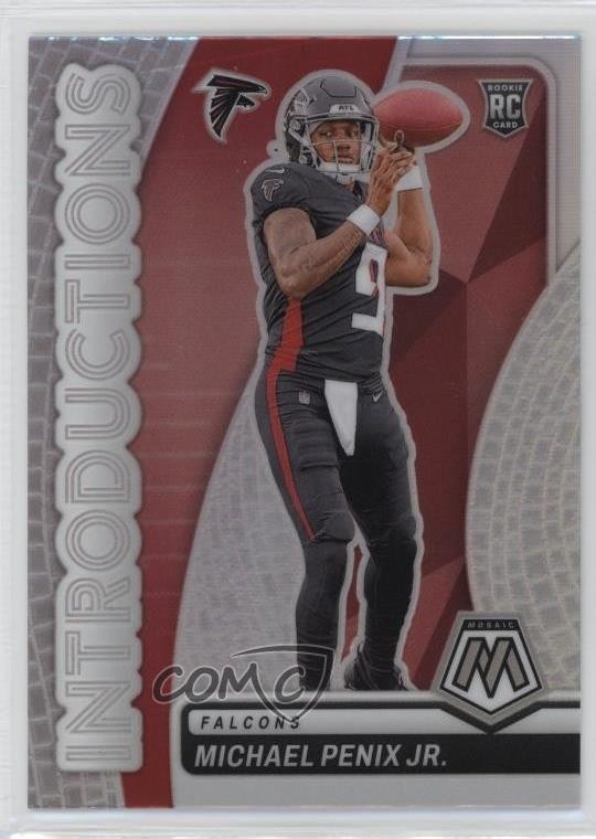 2024 Panini Mosaic Introductions Silver Prizm Michael Penix Jr #6 Rookie RC 1nr7