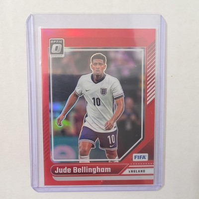 Jude Bellingham 2024-25 Panini Donruss Optic Red Prizm /299 #61 England 