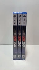 3 Sealed WWE 2K24 Ps5 lot