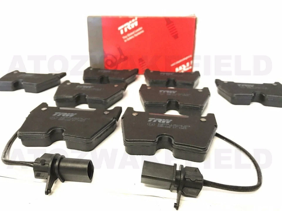 FOR AUDI RS4 RS5 R8 FSI SPYDER QUATTRO 4.2 5.2 FRONT GENUINE TRW BRAKE PADS SET — 第 2/4 张图片