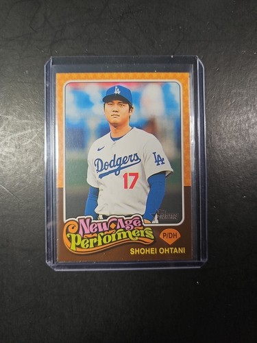 2024 Topps Heritage New Age Performers Shohei Ohtani Los Angeles Dodgers #NAP-1