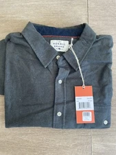 Normal Brand Chamois Woven Button Front Shirt Mens Green Size XXL BNwT