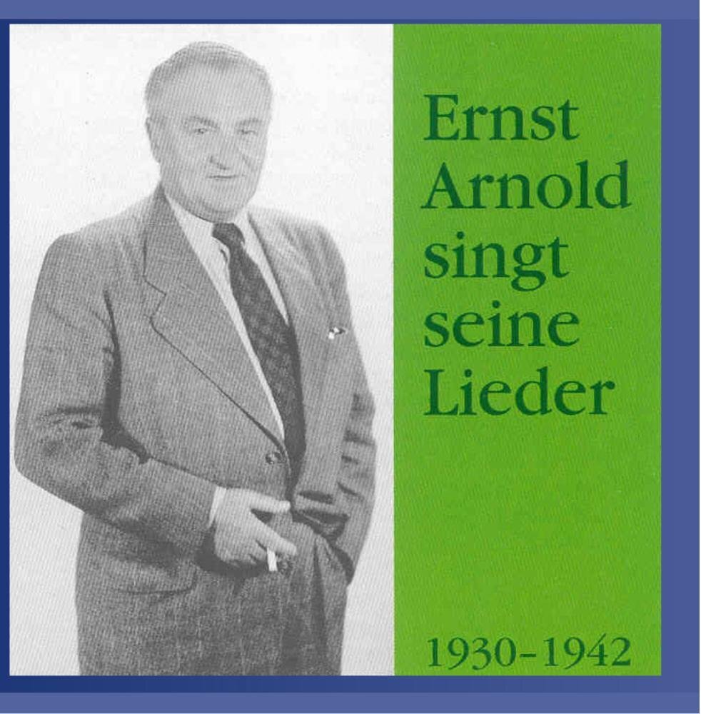 Ernst Arnold Ernst Arnold singt seine Lieder (CD)