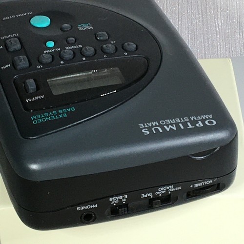 Vintage Optimus SCP-78 AM/FM Stereo Radio Cassette Player + Extended Bass System - Picture 6 of 9