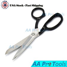 6" HEAVY DUTY STAINLESS STEEL TAILOR UPHOLSTERY SCISSORS Utlity Shears Black