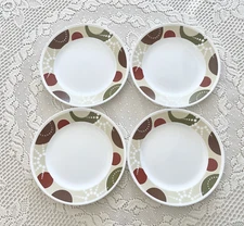 (4) Corelle MARTINI 8.5" Luncheon/Salad Plates *Excellent Condition*