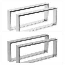 Onpira® Edelstahl Tischgestell Wohnzimmertisch Beistelltisch Tisch Tischbein