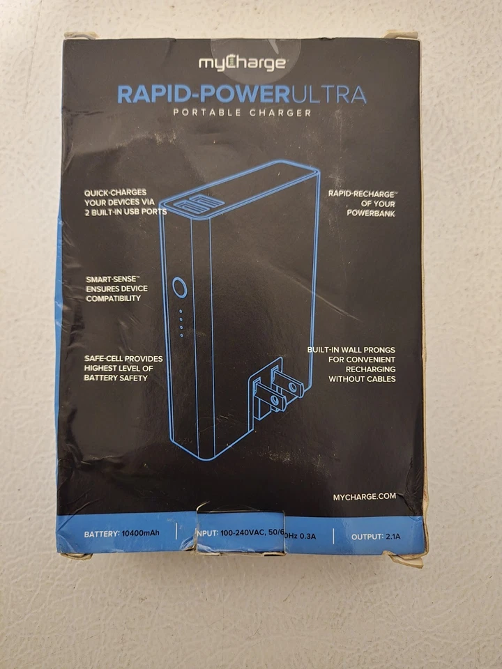 Cargador ultra portátil Mycharge Rapid-Power Foto 3 de 4