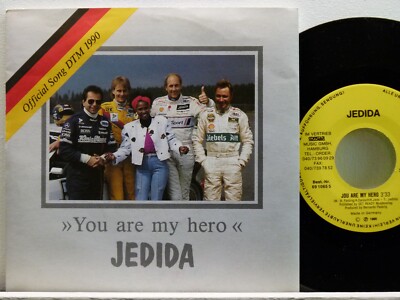 Jedida -You Are My Hero/Touch Me  (mitgelieferter orig. Sticker) D-1990  Constar